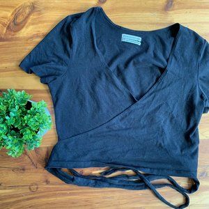 Urban Outfitters Wrap Cropped Top
